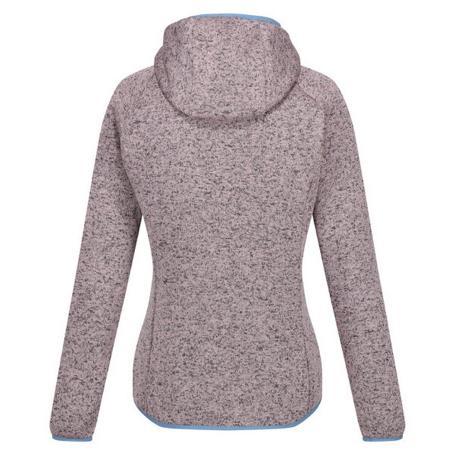 Regatta Dames newhill marl fleecejas met capuchon UTRG8830_heathercoronetblue large