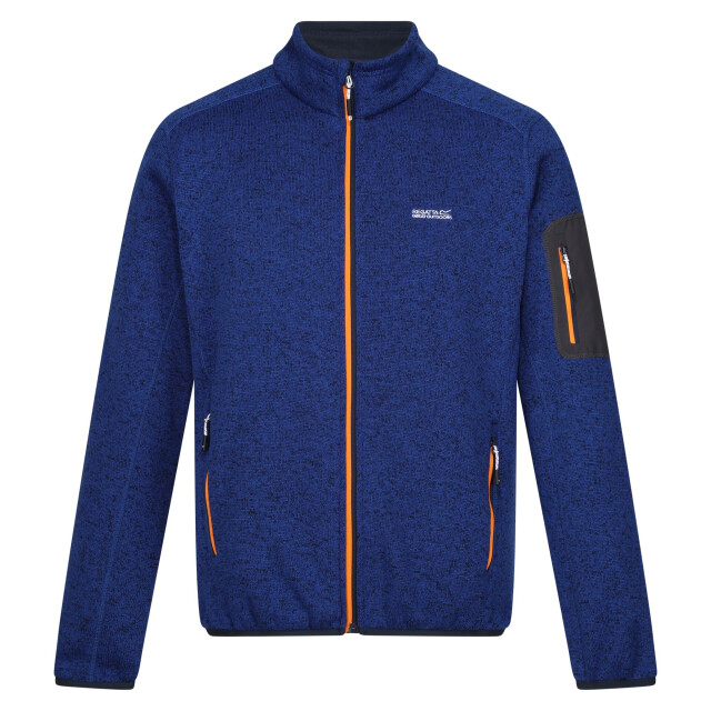 Regatta Heren newhill marl full zip fleecejack UTRG8770_newroyalpersimmon large