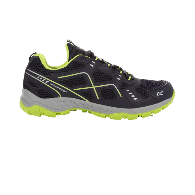 Regatta Heren vendeavour waterdichte wandelschoenen UTRG8564_navylimepunch large