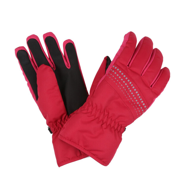 Regatta Arlie iii waterdichte handschoenen voor kinderen/kinderen UTRG8354_pinkpotion large