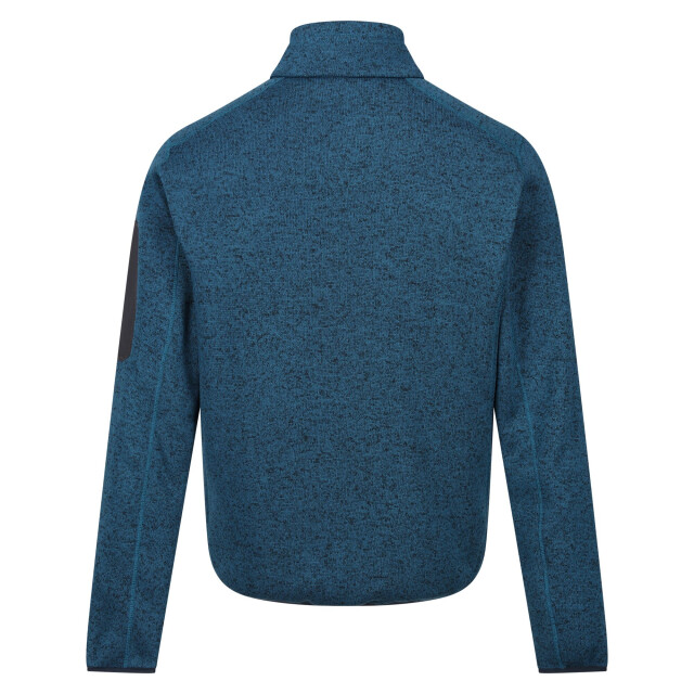 Regatta Heren newhill marl full zip fleecejack UTRG8770_moroccanbluepiquantgreen large