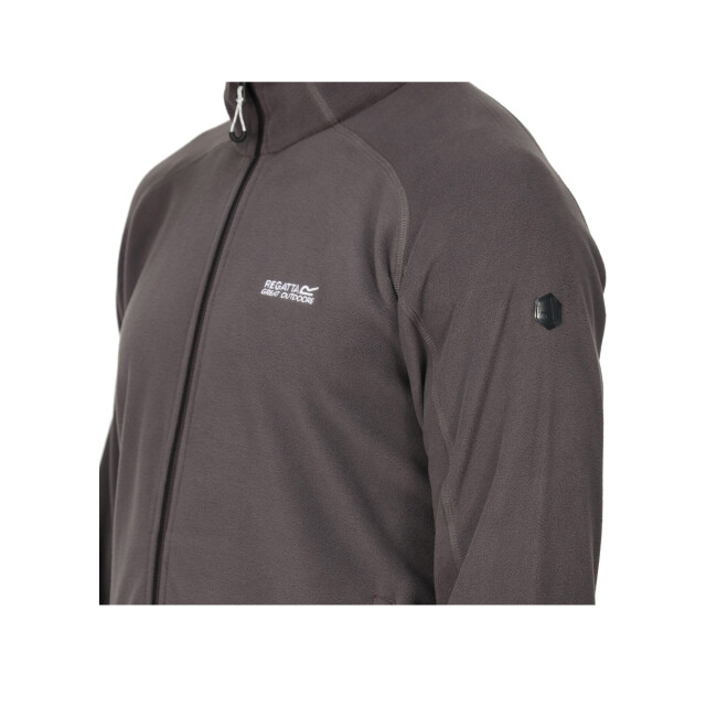 Regatta Heren hadfield full zip fleece jas UTRG7256_sealgrey large