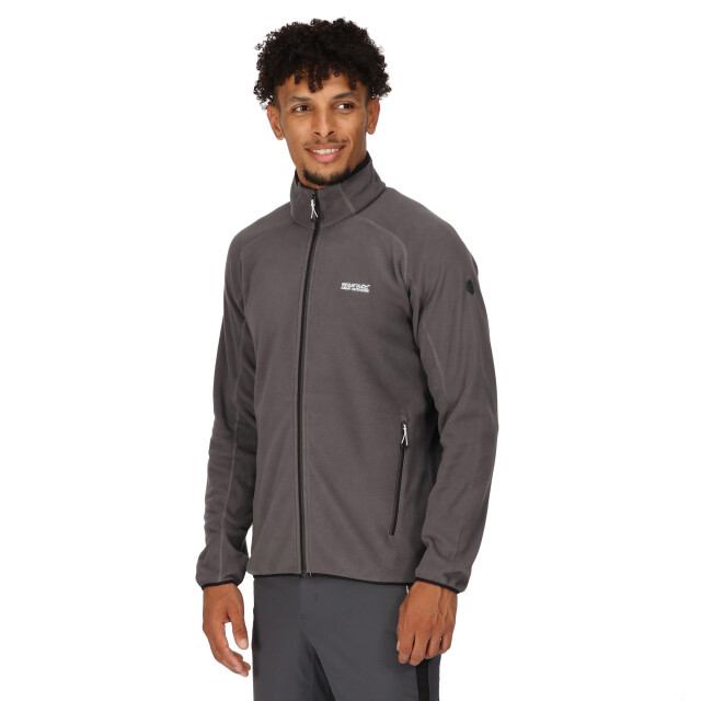 Regatta Heren hadfield full zip fleece jas UTRG7256_sealgrey large
