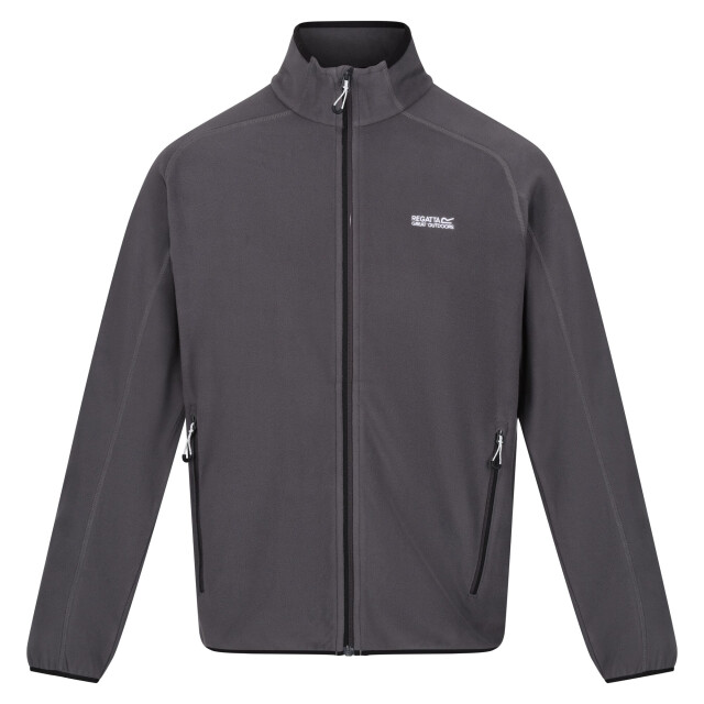 Regatta Heren hadfield full zip fleece jas UTRG7256_sealgrey large