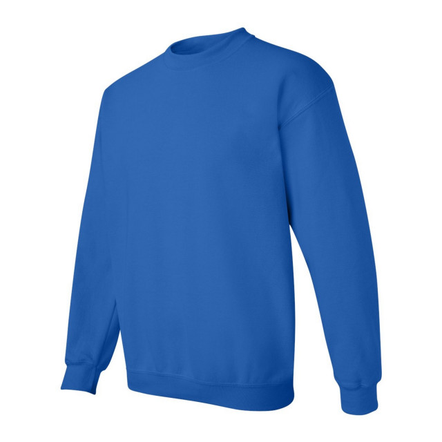 Gildan Unisex adult sweatshirt met zware mouwenhals UTFK3052_royalblue large