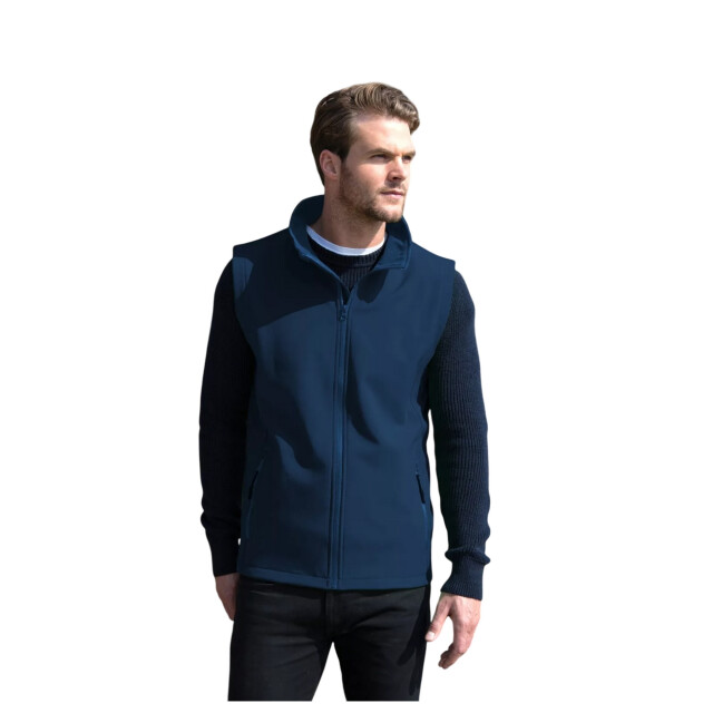 Result Softshell bedrukbaar gilet heren UTFK3053_navy large