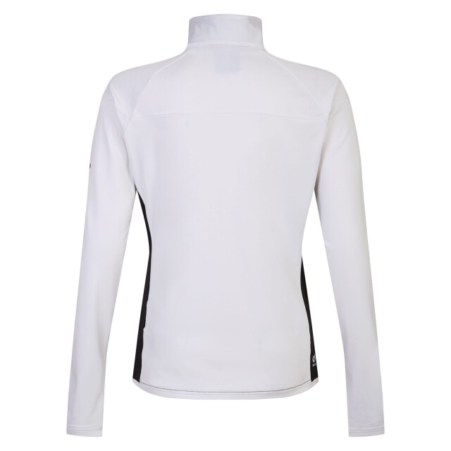 Dare2b Dames elation ii core stretch gerecycleerde fleece UTRG7065_whiteblack large