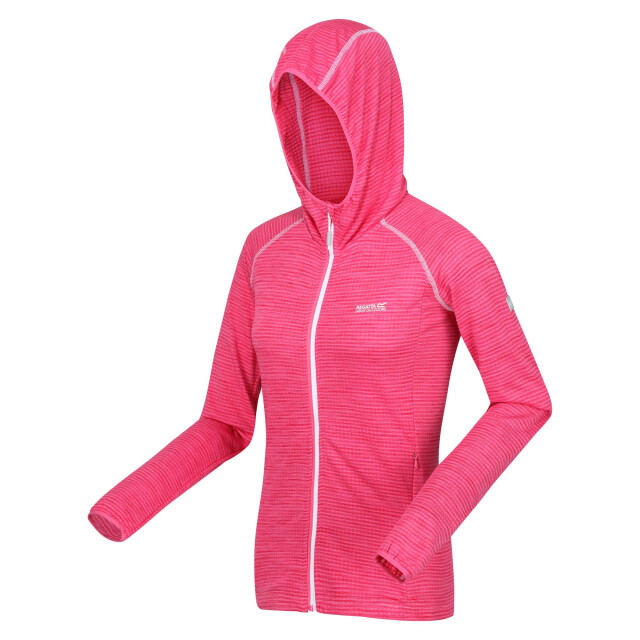 Regatta Dames yonder full zip hoodie UTRG7091_flamingopink large