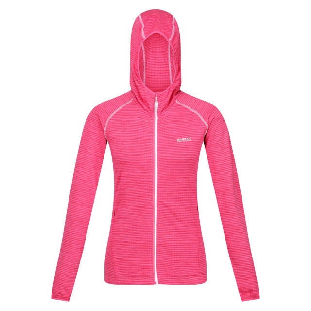 Regatta Dames yonder full zip hoodie UTRG7091_flamingopink large