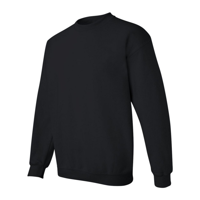 Gildan Unisex adult sweatshirt met zware mouwenhals UTFK3052_black large