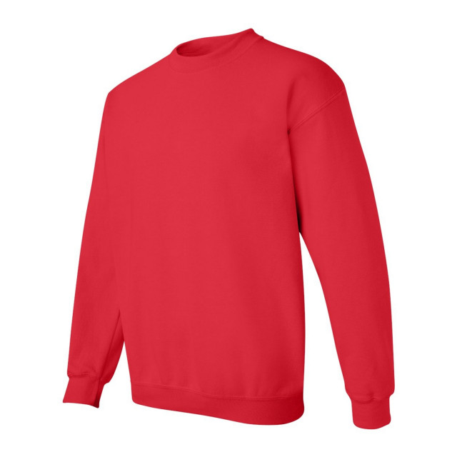 Gildan Unisex adult sweatshirt met zware mouwenhals UTFK3052_red large