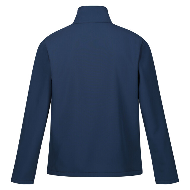 Regatta Heren cera v wind resistant soft shell jas UTRG6259_moonlightdenimdangerred large
