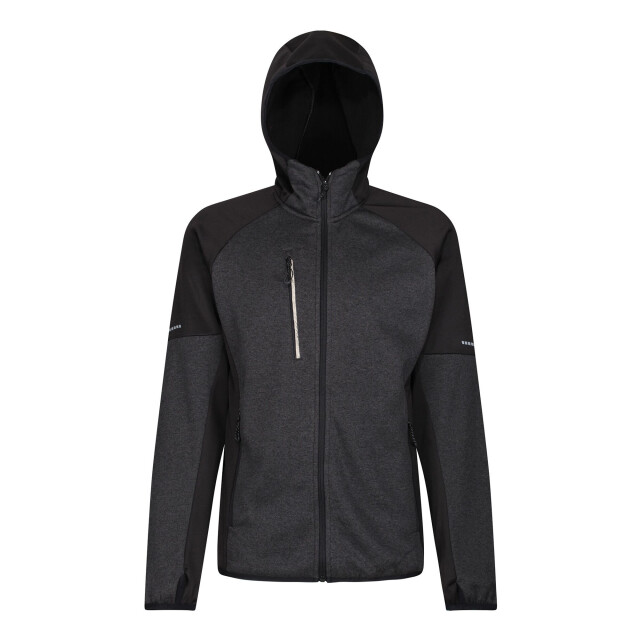 Regatta Heren x-pro coldspring ii fleece jacket UTRG5552_greymarlblack large