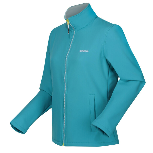 Regatta Dames connie v softshell wandeljack UTRG5975_tahoebluebleachedaqua large