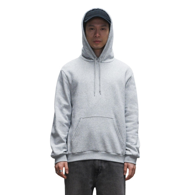 True Blanks Heren regular hoodie UTFK3027_greymelange large