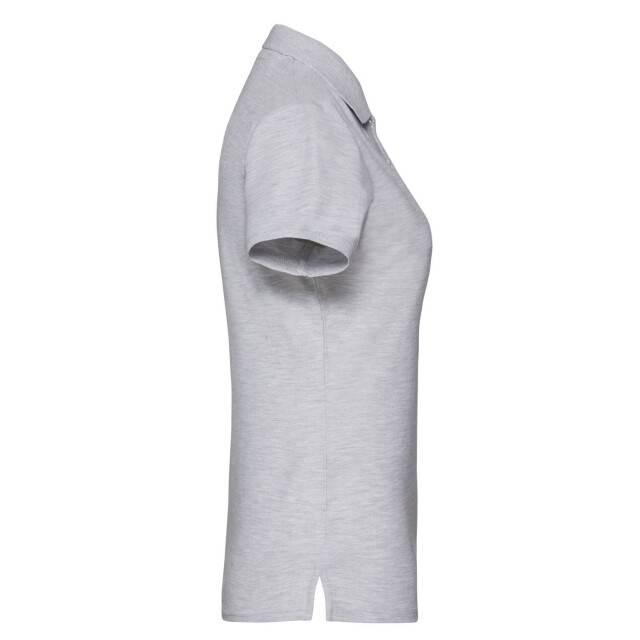 Fruit of the Loom Dames premium heather poloshirt UTFK3008_grey large