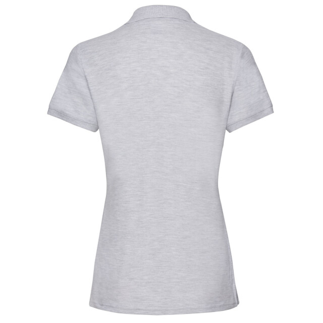 Fruit of the Loom Dames premium heather poloshirt UTFK3008_grey large
