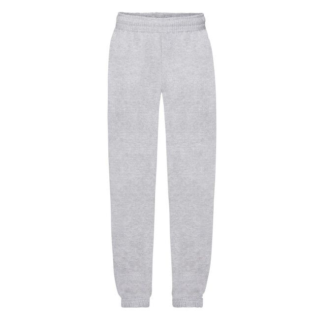 Fruit of the Loom Kinder/kids premium heather elastische manchet joggingbroek UTFK3014_heathergrey large