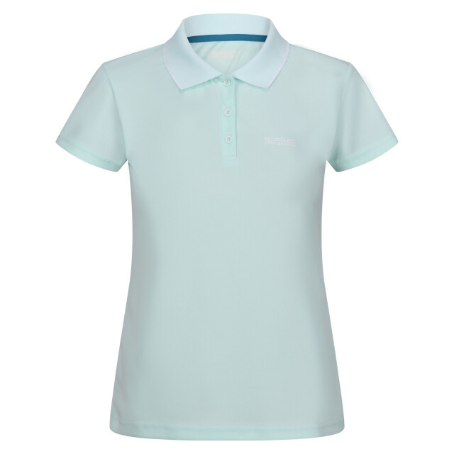 Regatta Dames maverick v polo shirt UTRG4979_bleachedaqua large