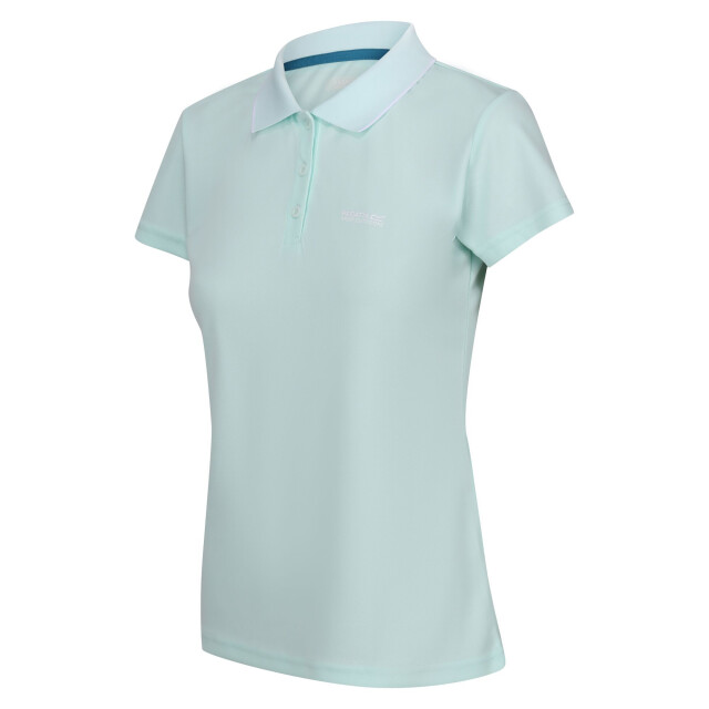 Regatta Dames maverick v polo shirt UTRG4979_bleachedaqua large