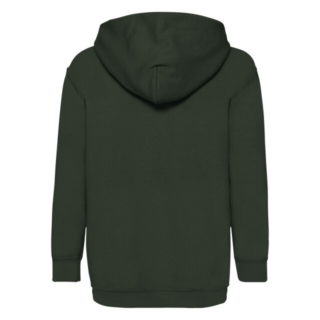 Fruit of the Loom Kinder/kids classic 260 hoodie UTFK3001_bottlegreen large