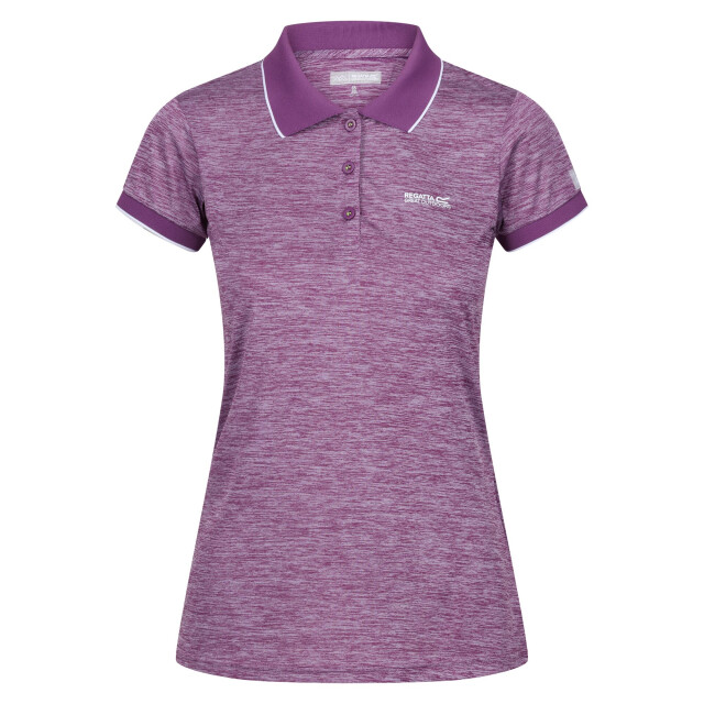 Regatta Dames remex ii polo hals t-shirt UTRG4477_sunsetpurple large