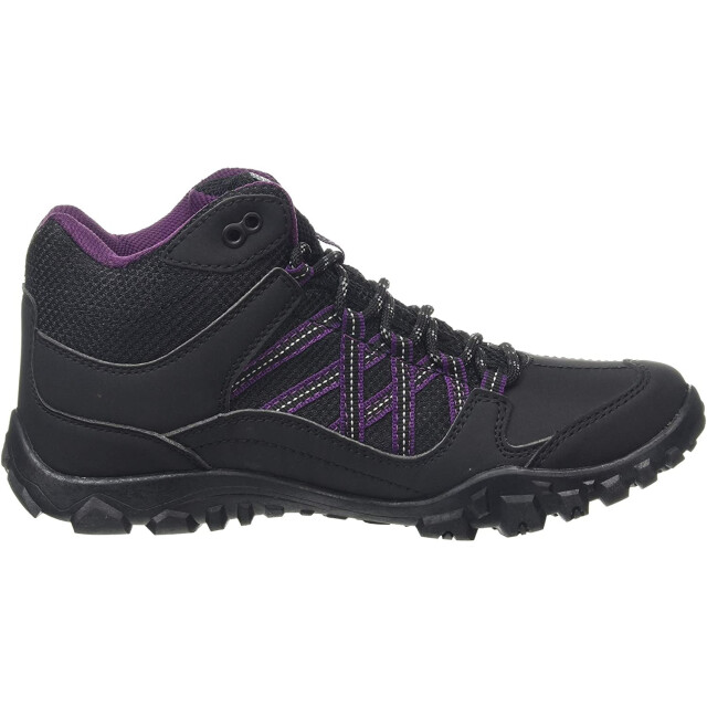 Regatta Vrouwen/dames edgepoint waterdichte wandelschoenen UTRG4575_blackprune large