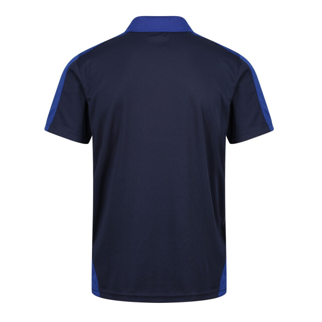 Regatta Herencontrast coolweave polo shirt UTFK2994_navynewroyal large