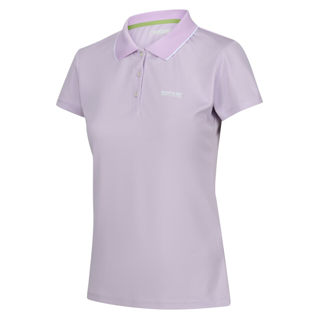 Regatta Dames maverick v polo shirt UTRG4979_lilacfrost large