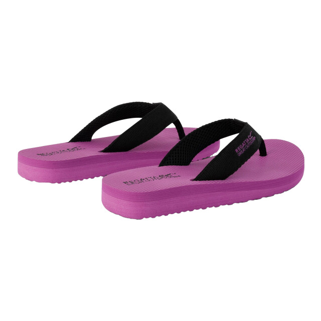 Regatta Dames catarina teenslippers UTRG4268_blackradiantorchid large
