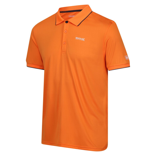 Regatta Heren remex ii polo shirt UTRG4217_persimmonsolid large