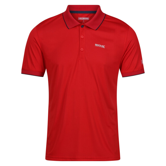 Regatta Heren remex ii polo shirt UTRG4217_dangerredsolid large