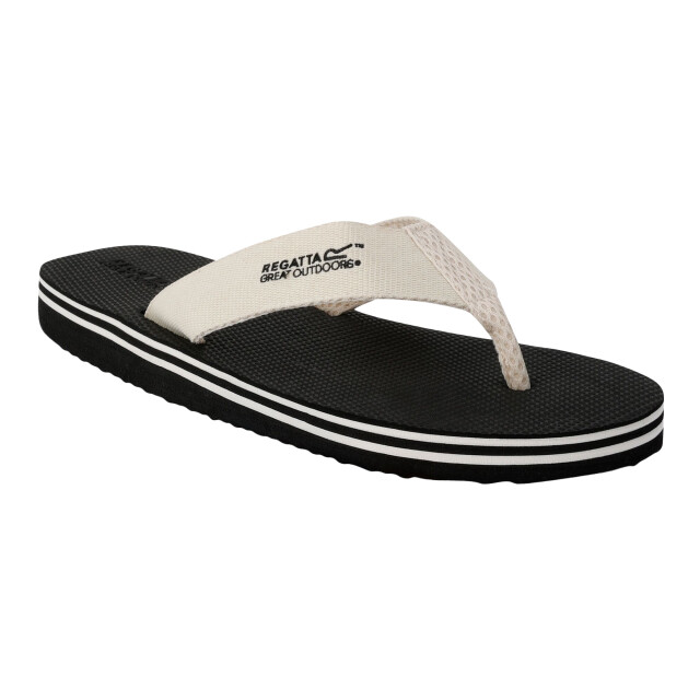 Regatta Heren rico teenslippers UTRG3460_blackmarshmallow large