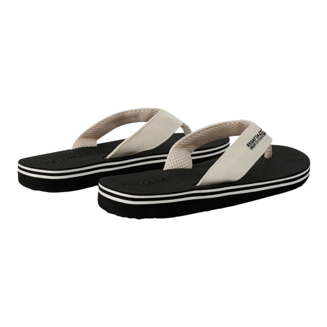 Regatta Heren rico teenslippers UTRG3460_blackmarshmallow large