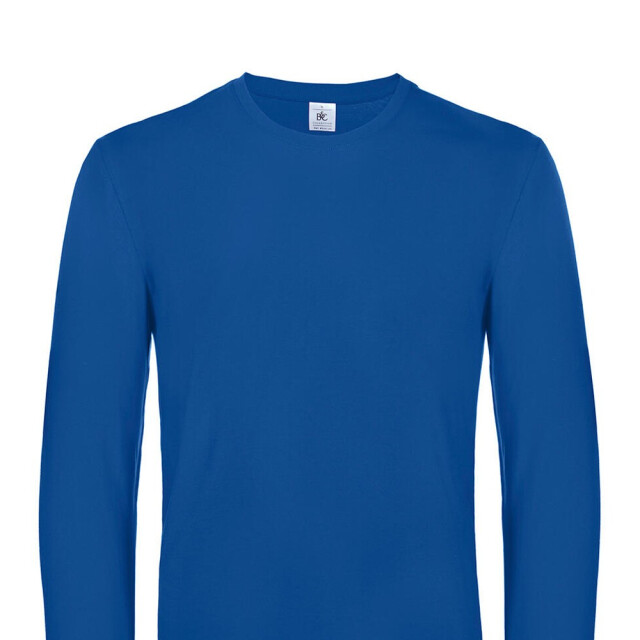 B and C Heren #e190 t-shirt met lange mouwen UTFK2970_royalblue large