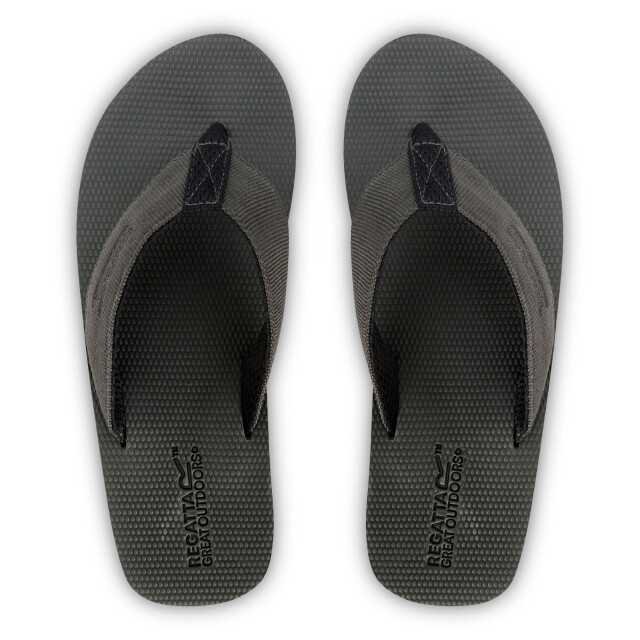 Regatta Heren rico teenslippers UTRG3460_agavegreenash large
