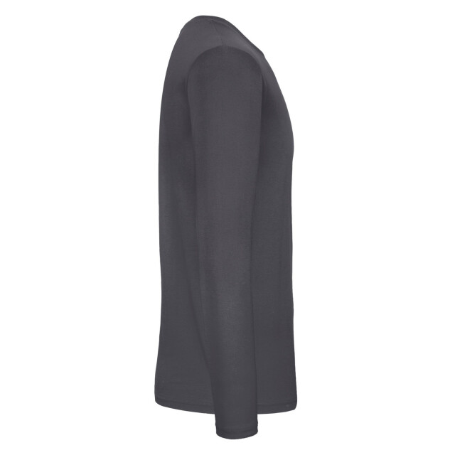 B and C Heren #e150 t-shirt met lange mouwen UTFK2966_darkgrey large