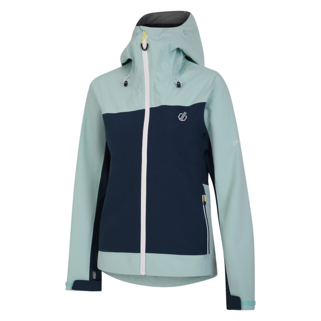 Dare2b Dames traversing ii waterdichte jas UTRG10828_moonlightdenimmintgreen large