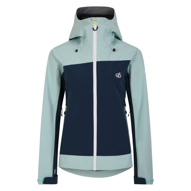 Dare2b Dames traversing ii waterdichte jas UTRG10828_moonlightdenimmintgreen large