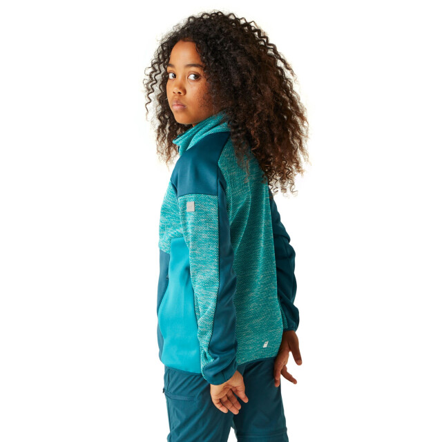 Regatta Kinder/kinder highton iii fleecejack UTRG10837_tahoebluemoroccanblue large