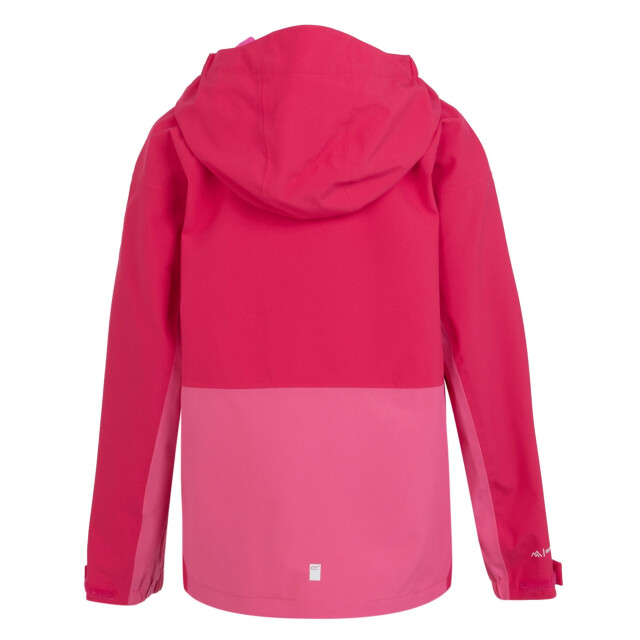 Regatta Kinder/kids highton v full zip hoodie UTRG10843_pinkpotionflamingopink large