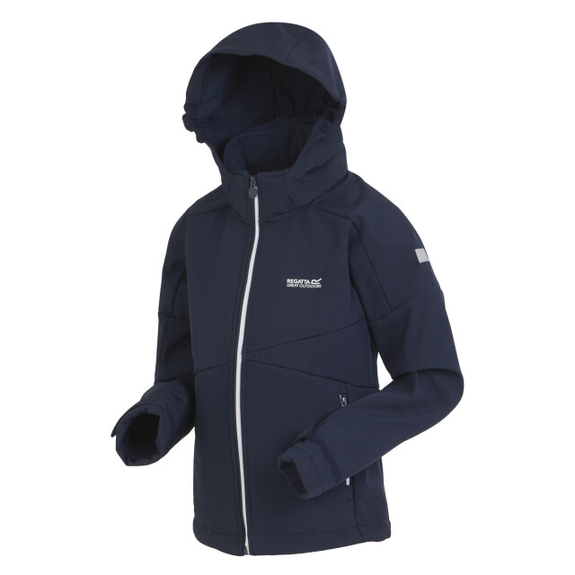 Regatta Soft shell jas kinderen/kinderen vii UTRG10798_navy large