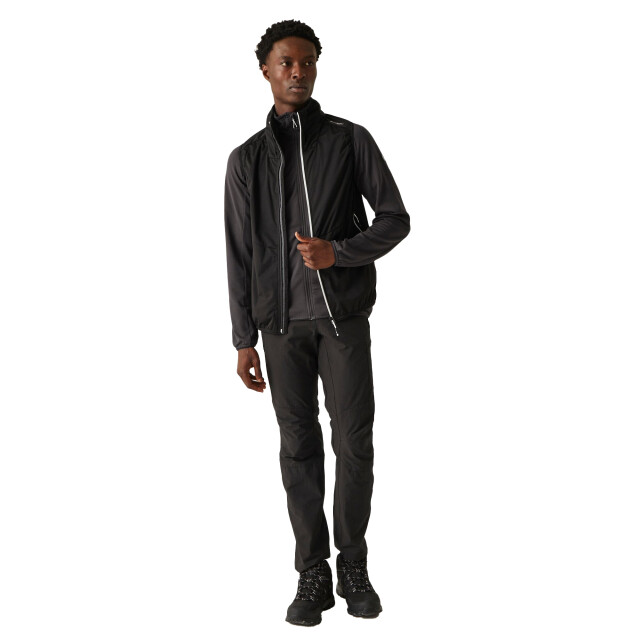 Regatta Heren lankin vi softshell gilet UTRG10804_black large