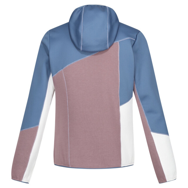Regatta Dames walbury vii marl full zip fleecejack UTRG10821_coronetblueheather large
