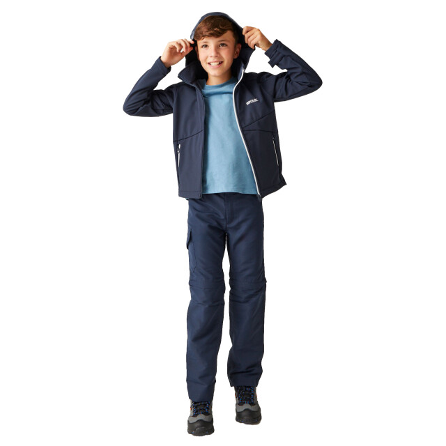 Regatta Soft shell jas kinderen/kinderen vii UTRG10798_navy large