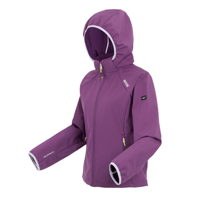 Regatta Dames bourda zachte shell jas UTRG10790_sunsetpurplelilacfrost large