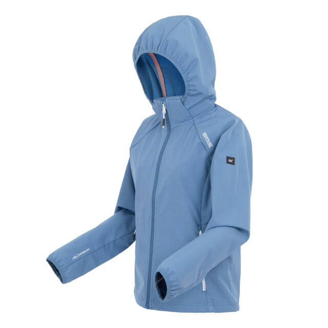 Regatta Dames bourda zachte shell jas UTRG10790_coronetbluewhite large