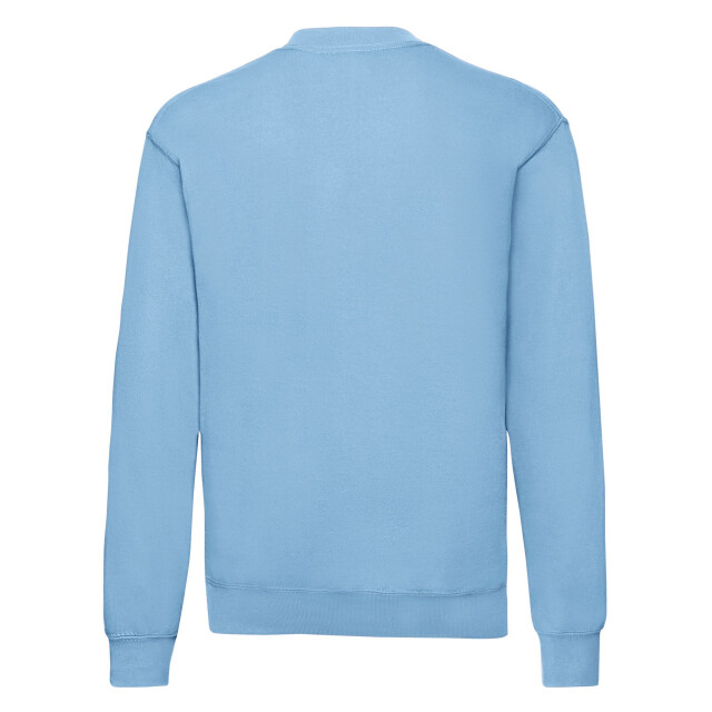 Fruit of the Loom Heren klassiek ingelegd sweatshirt UTFK2945_skyblue large