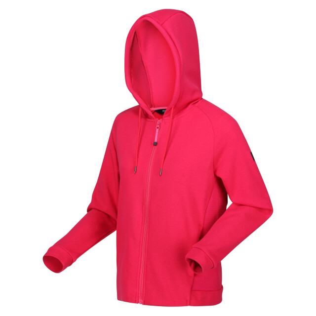 Regatta Dames flamino full zip fleecejack UTRG10776_pinkpotion large