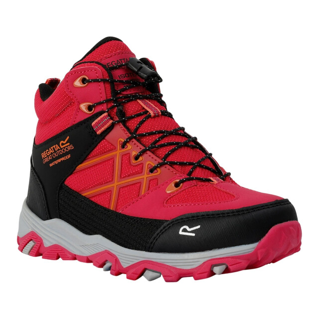 Regatta Kinderen/kinderen samaris iii wandelschoenen UTRG10831_pinkpotion large
